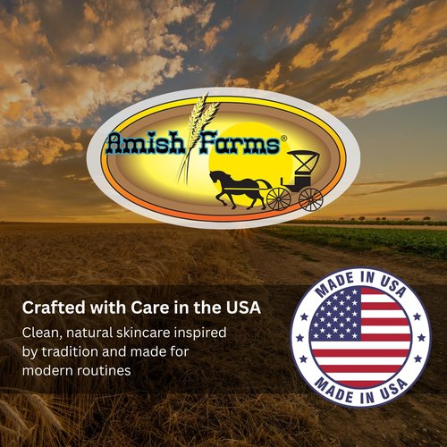 Amish Farms Kaolin Clay Mask for Face – Gentle Facial Clay Mud Mask with All Natural Kaolin & Calcium Bentonite | Face & Body | 16 oz | Made in USA