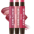 Burt's Bees Lip Shimmer - Tinted Lip Balm Stick for All-Day Hydration | 3 Warm Shades, 0.09 Oz Each