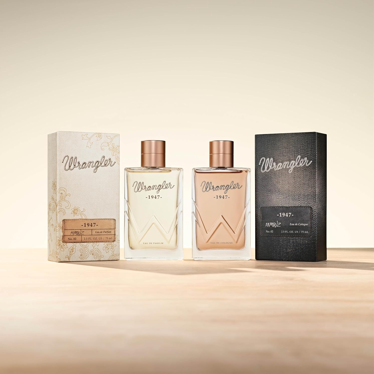 Wrangler 1947 Cologne for Men - Fresh Cedarwood & Amber Scent | 2.5oz Masculine Fragrance