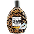 Tan Asz U Sexy & I Glow It Tanning Lotion, 400X Flawless Beauty Bronzer with Inktuition Tattoo & Selfie Glow Enhancers, 13.5 Fl Oz