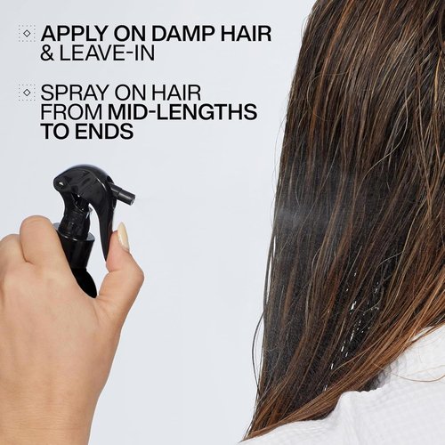 Redken Acidic Color Gloss Leave-In Treatment Spray - Heat Protection for Color-Treated Hair, Adds Shine