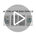 Grey Pumpkin Leaves Fall Kitchen Towels Set of 4 - 18x26 Inches