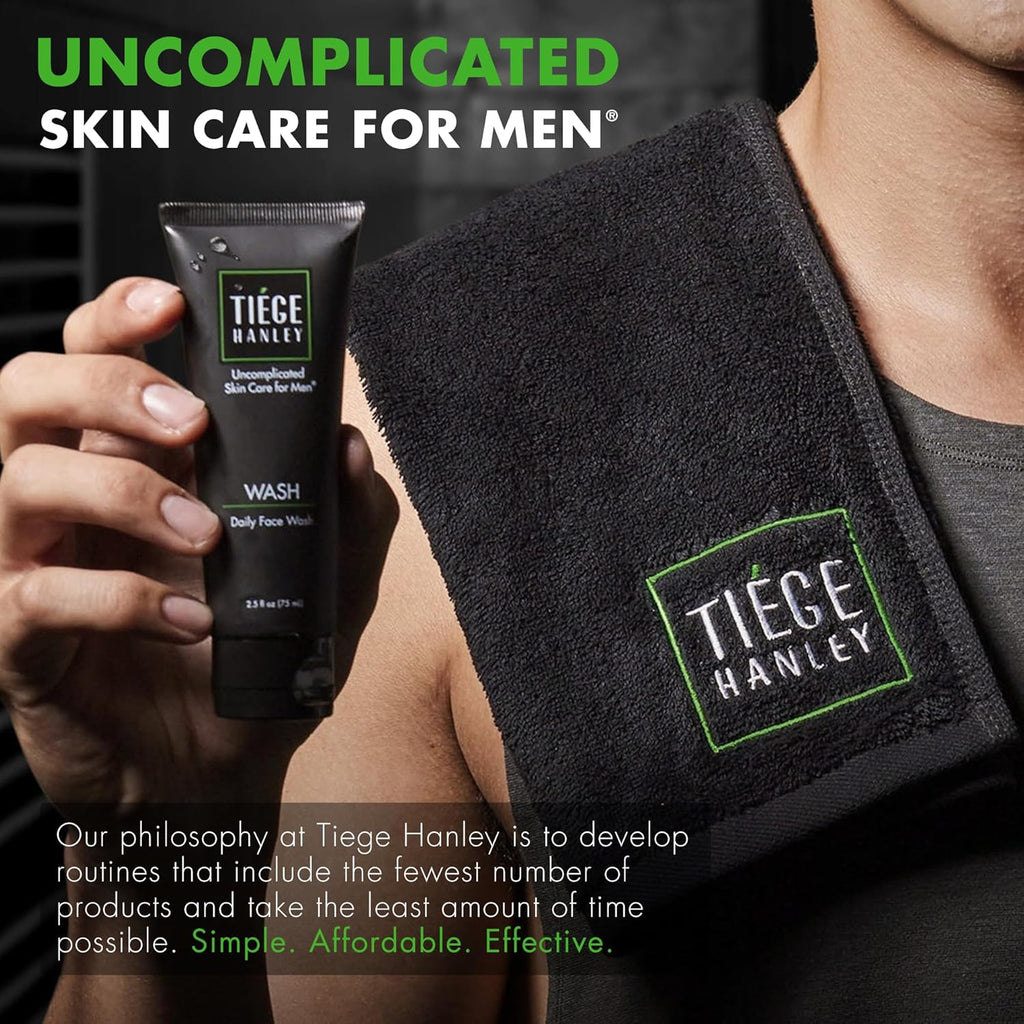 Tiege Hanley Men's Face Moisturizer - Morning Hydrating Cream with SPF 20 for Even Skin Tone | 2.5 Fl Oz