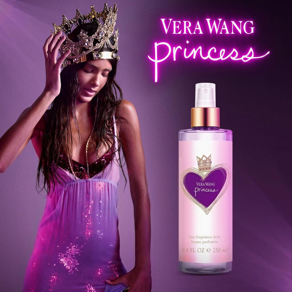 Vera Wang Princess Hair & Body Mist - Refreshing Fragrance | 8.4 Fl Oz