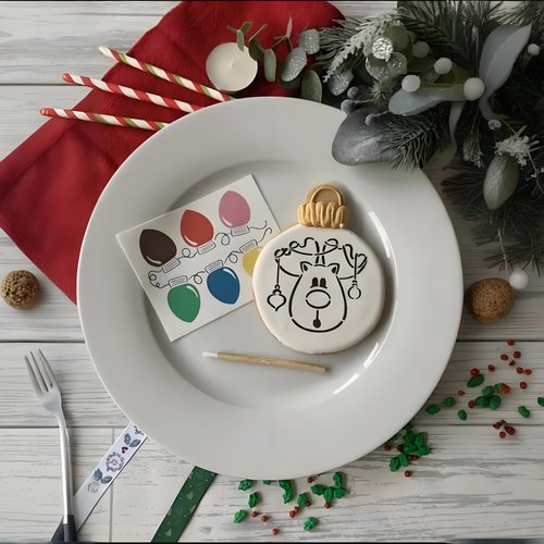 PYO Cookie Paint Brush Disposable Lip Brushes Mini Paint Brush Cookies Disposable Nail Polish Brush Paint Your Own Cookie Food Safe Paint Brushes Mini Paint Brushes Cookies (50, Wooden)