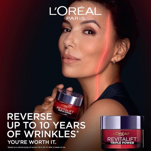 L'Oreal Paris Revitalift Anti-Aging Face Moisturizer - Pro Retinol & Hyaluronic Acid, 1.7 Oz