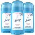Secret Antiperspirant and Deodorant for Women, 24hr Sweat & Odor Protection, PH Balanced Protection, Gentle on Skin, Wide Solid, Powder Fresh Scent, 2.7 oz (Pack of 3)