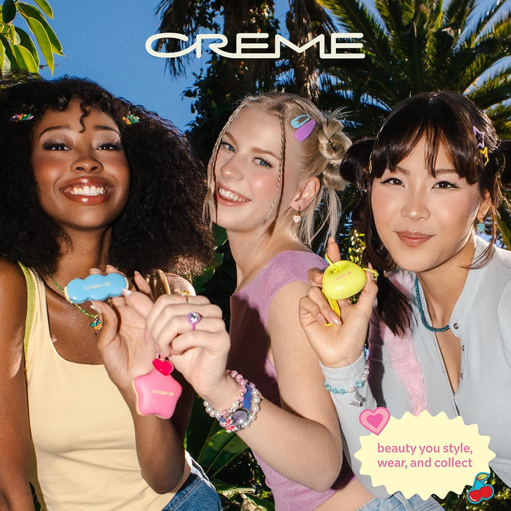 The Crème Shop Kiss & Blush Tinted Lip Balm - Hydrating Korean Makeup for Lips & Cheeks | Watermelon Sugar