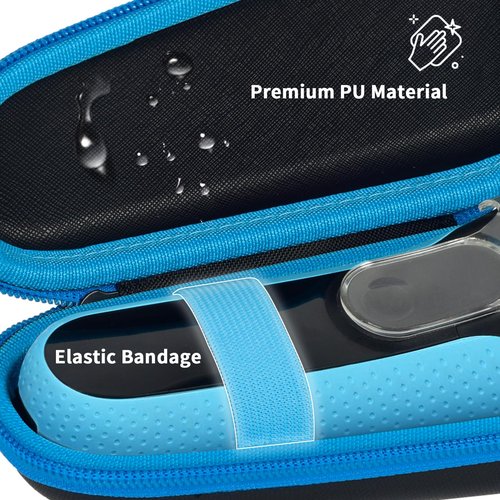 ALKOO Beard Trimmer Case Compatible with Braun Electric Series 3/5/ 3040s/ 3010S/ 5018s/ 5140s Razor, Holder for Rechargeable Wet & Dry Foil Shaver for Men Hair Face, Cutter Head Bag - Box Only