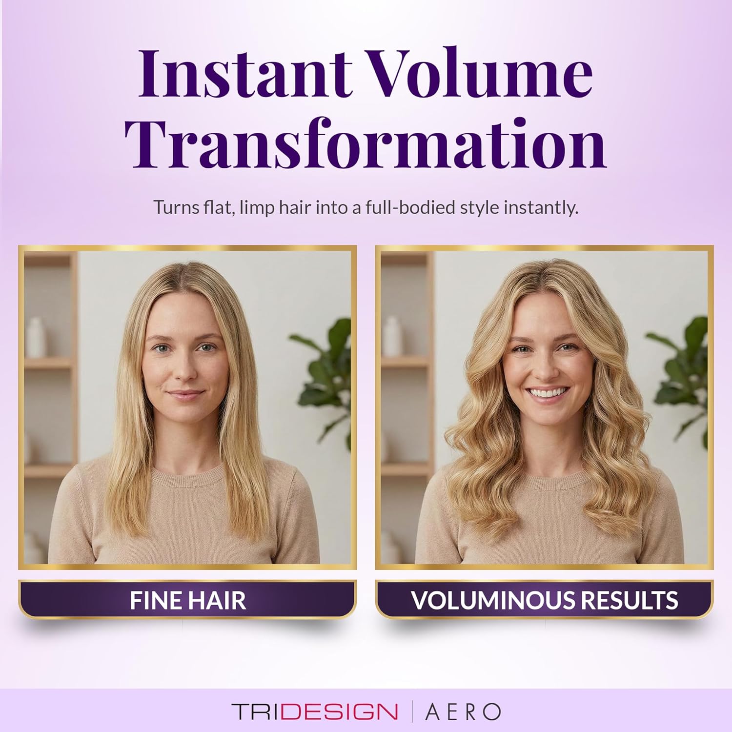 TRIDESIGN Aero Body Infusion Volumizer - Maximum Volume & Enhanced Texture, Weightless Formula - 9.9 oz