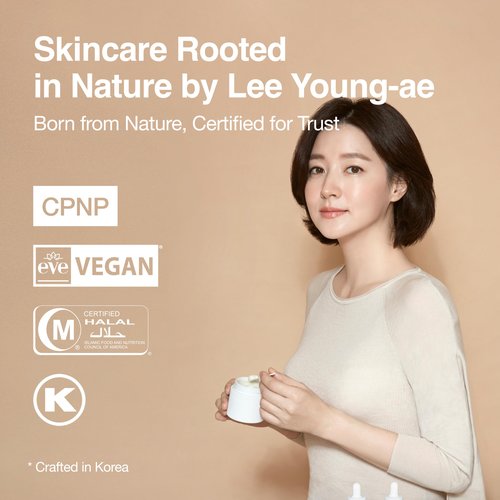 Lyanature KREME' PLUS – Organic Korean Daily Night Face Cream with Vitamin C for Sensitive Skin, Hydrating & Nourishing, Fine Line Care, Radiant & Even Skin Tone, Non-Toxic Skincare (2.82 fl oz / 80g)