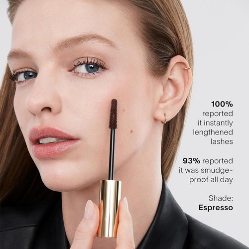 Hourglass Unlocked Instant Extension Mascara - Dramatic Lift & Definition for Fanned-Out Lashes | Smudge-Proof, Flake-Free Wear Up to 16hrs