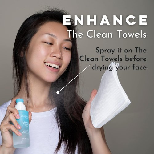 Clean Skin Club Acne Clearing Mist - Salicylic Acid & Rose Extract | Lightweight, Dermatologist-Approved Acne Treatment