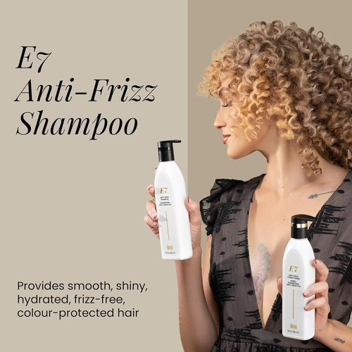 ALOXXI E7 Anti-Frizz Shampoo - Moisturizing & Strengthening for Color-Treated Hair | 10.1 Fl Oz