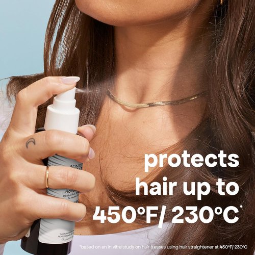 BONDIBOOST Heat Protectant Spray - Lightweight Mist for Hair Styling | Prevents Heat Damage & Split Ends - 4.23 fl oz