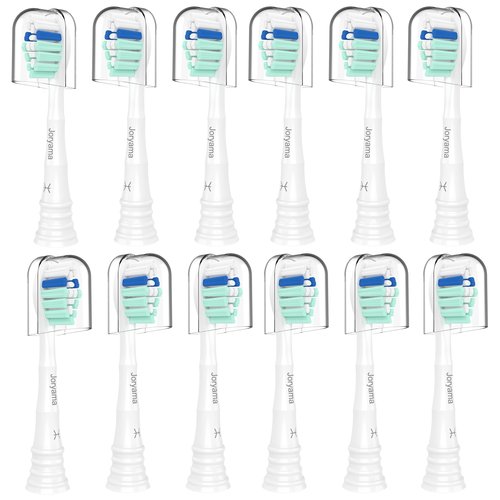 Replacement Toothbrush Heads for Philips Sonicare Replacement Heads, Electric Replacement Brush Head Compatible with Phillips Sonicare C2 C1 4100,12 Pack