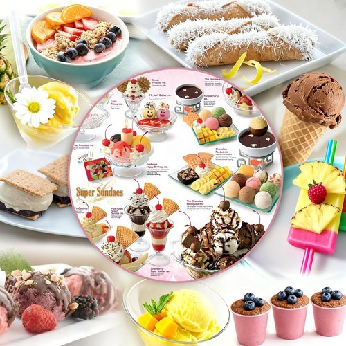 OTOmitra Ice Cream Maker Attachment - Dairy-Free Frozen Dessert Machine for KitchenAid Mixer | Dishwasher Safe