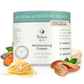 Yobee Body & Face Cream for Dry, Itchy Skin, Eczema & Psoriasis, Dermatologist Formulated, Probiotics, Honey, Turmeric, Vitamins B12 & E, Ceramides, Shea Butter, Fragrance Free, For Kids & Adults