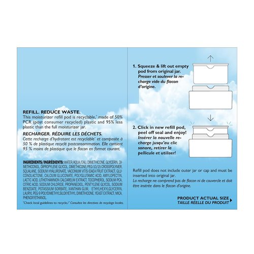 Peter Thomas Roth | Water Drench® Hyaluronic Cloud Moisturizer Refill Pod | Fragrance-Free Barrier Cream for Dry Skin