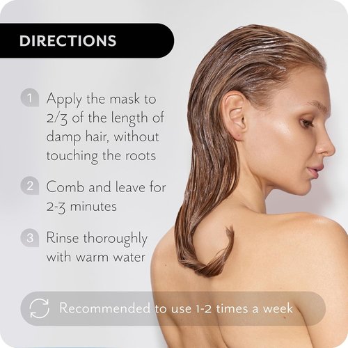 Act Extra Nourishing Hair Mask - Intense Hydration with Argan Oil & Coconut Oil | 6.8 Fl Oz