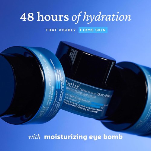 Belif Peptide Eye Bomb - Anti-Aging Eye Cream for Wrinkles & Fine Lines | 48hr Hydration, 0.84 fl. oz