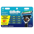 Gillette Fusion5 ProGlide Razor - Men's Precision Trimmer with 12 Blade Refills | Smooth Shave