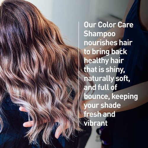 Just Nutritive Shampoo - Color Protect for Color Treated Hair | 16 fl. oz | Sulfate-Free & Handmade in USA