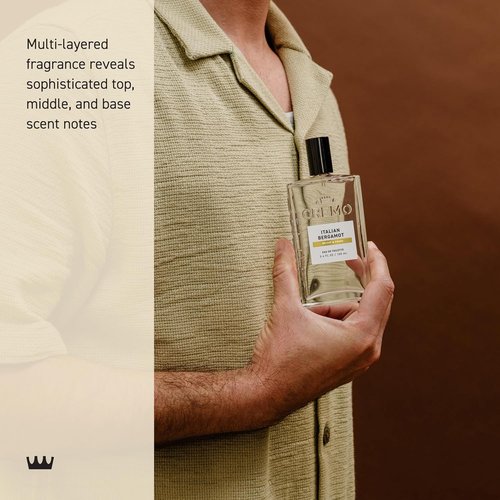 Cremo Cologne For Men - Italian Bergamot & Neroli Blossom Fragrance Spray, 3.4 Fl Oz | Multi-Layered Signature Scent