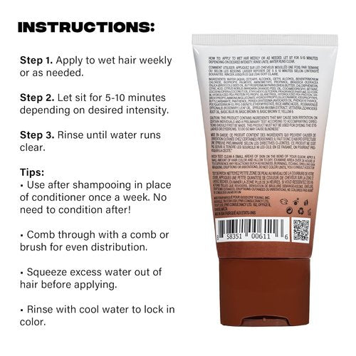 Good Dye Young Color Depositing Mask - Toning Treatment for Color-Treated Hair | Vegan & Cruelty-Free (Chocolate) 4 fl oz