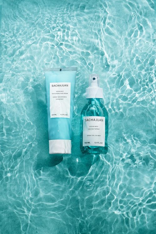 SachaJuan Ocean Mist Texturizing Hair Cream - Lightweight Hold & Beachy Waves | 125 ml / 4.2 oz