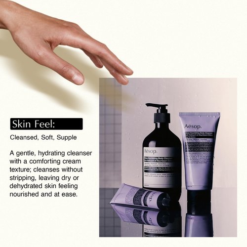 Aesop Eleos Nourishing Body Cleanser | Moisturizing Body Wash for Dry, Dehydrated Skin | Made with Shea Butter & Lavender Oil | 500 mL / 16.9 oz