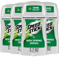 Speed Stick Antiperspirant Deodorant for Men, 72 HR Sweat & Odor Protection, Irish Spring Scent, 2.7 oz Stick (4 Pack)