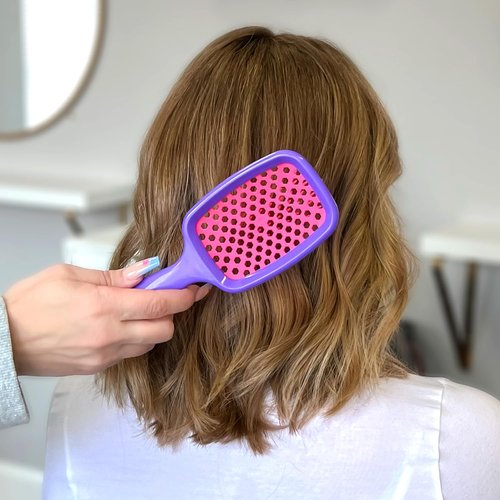 FHI Heat UNbrush Detangling Brush - Pain-Free Hair Brush for All Hair Types | 3-Pack Neon Collection