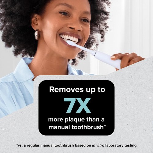 REACH SmileSonic Pro Essential Clean Replacement Toothbrush Brush Heads, Compatible with Philips Sonicare Click-On Power Toothbrushes, Replace-Me Bristles, 5 Count
