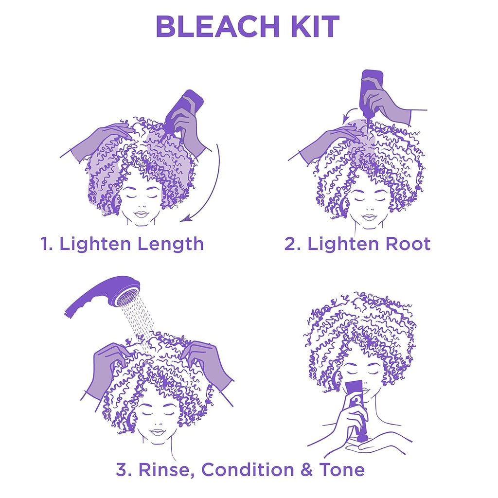 SoftSheen-Carson Dark and Lovely® Uplift Bleaching Kit - Powder, Developer & Toner for Blonde Hair