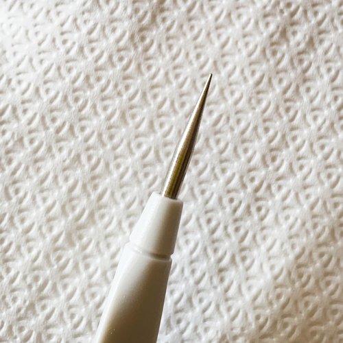 Happy Dotting Company Fine Stylus - dotting tool embossing stylus - Achieve immaculate dots with ease! Precision dotting perfection - double ended 0.5/1.0 mm