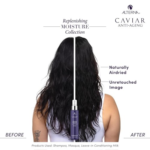 Alterna Haircare CAVIAR Leave-In Conditioning Milk - Anti-Aging Moisture for Dry Hair, 5 Fl Oz | Sulfate & Paraben Free