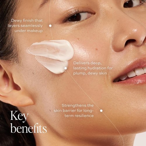 DIME Beauty Dewy Day Cream - Hydrating Anti-Aging Face Moisturizer with Rosehip Oil | 1.7 oz / 50 ml
