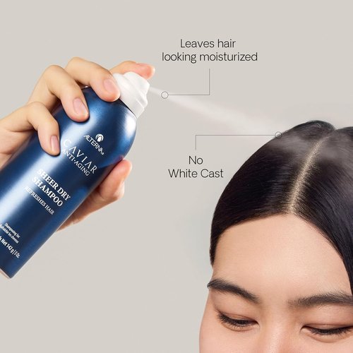 Alterna Haircare CAVIAR Anti-Aging Sheer Dry Shampoo - Refresh Hair & Absorb Oil | 5 Fl Oz, No Buildup for All Hair Types