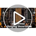 Halloween Witch Magic Book Door Decoration - Large Indoor Outdoor Hanging Banner