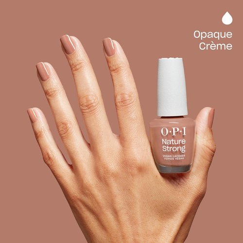 OPI Nature Strong Natural Origin 3-Step Nail System - Botanical Base Coat, Top Coat & Color Polish | Eco-Friendly, Vegan & Cruelty-Free