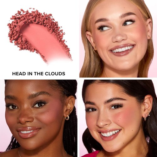 Too Faced Cloud Crush Blurring Blush - Velvety High Pigment Powder for Cheeks, 0.17 Ounce