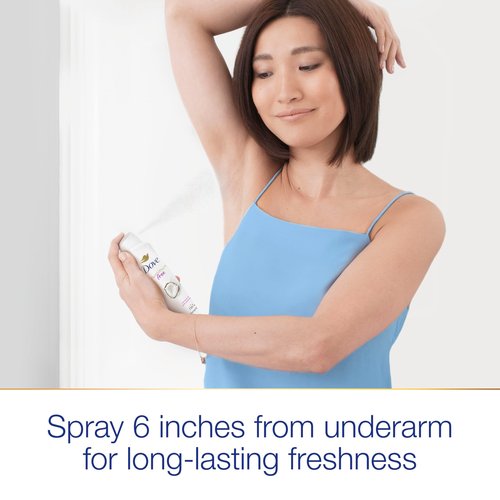 Dove Aluminum Free Deodorant Spray for Women 3 Count Coconut & Pink Jasmine 72 hour odor protection 4oz