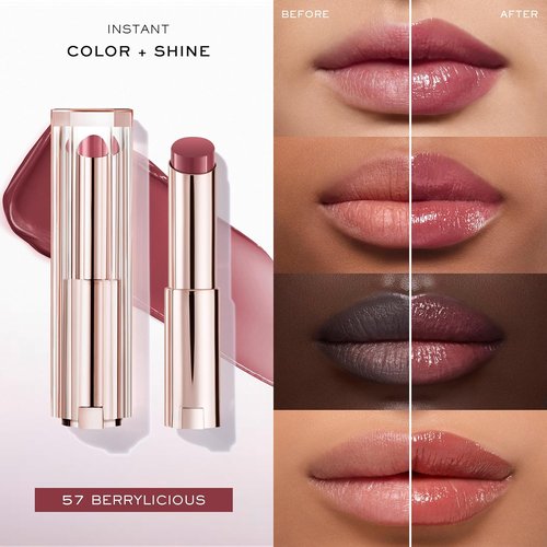 Lancôme Lip Idôle Hydrating Lip Balm - Squalane-12 Formula for 24H Moisture & Buildable Color