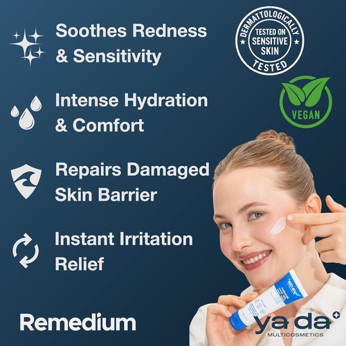Skiennix Skin Barrier Repair Cream - Olive Oil & Calendula Moisturizer for Dry, Sensitive Skin | 1.7 Fl Oz