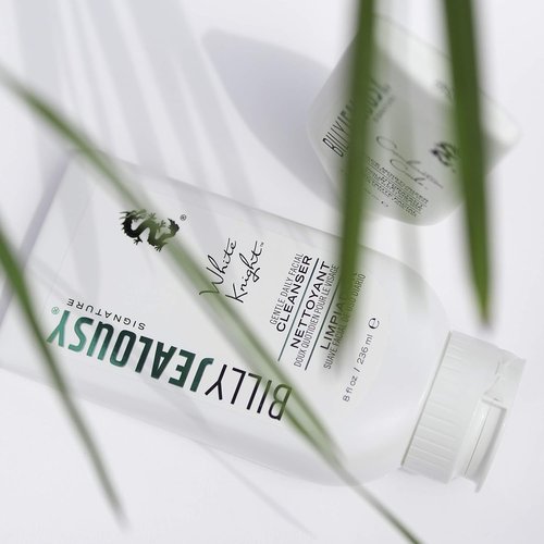Billy Jealousy White Knight Facial Cleanser - Gentle Daily Wash with Exfoliators | Ideal for All Skin Types