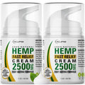 Hemp Cream by Eclipse - Non-Greasy, Targeted Long-Lasting Relief - Natural Hemp Extract Cream - Made in USA - 2 Pack