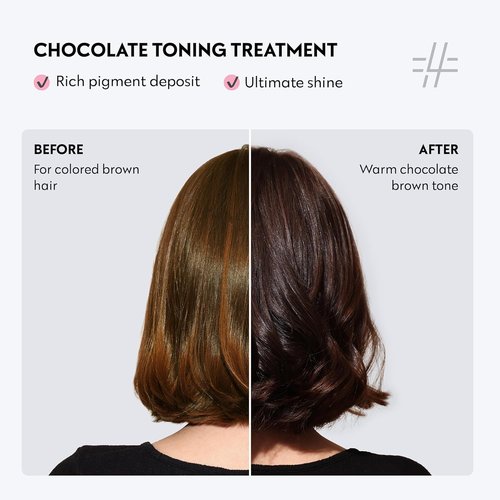 FOUR REASONS Color Mask - Chocolate Hair Gloss & Color Depositing Conditioner | Vegan & Cruelty-Free, 6.76 fl oz
