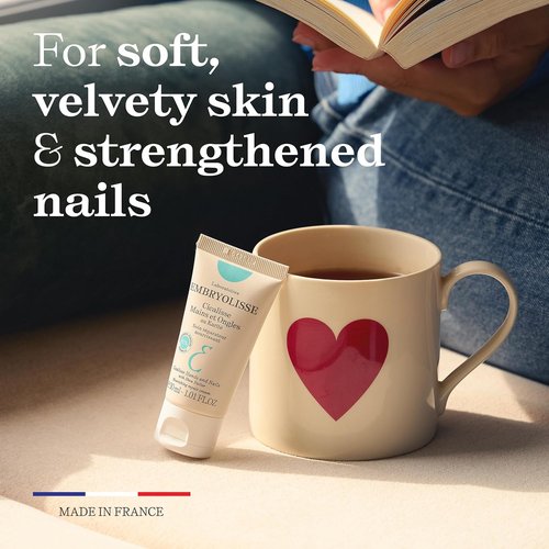 Embryolisse Cicalisse Hand and Nail Cream - Soothes Dry Skin & Strengthens Nails, 1.01 Fl Oz