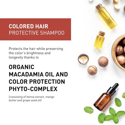 Skiennix Colored Hair Protective Shampoo - Nourishing Formula for Vibrant Color | 900 ML
